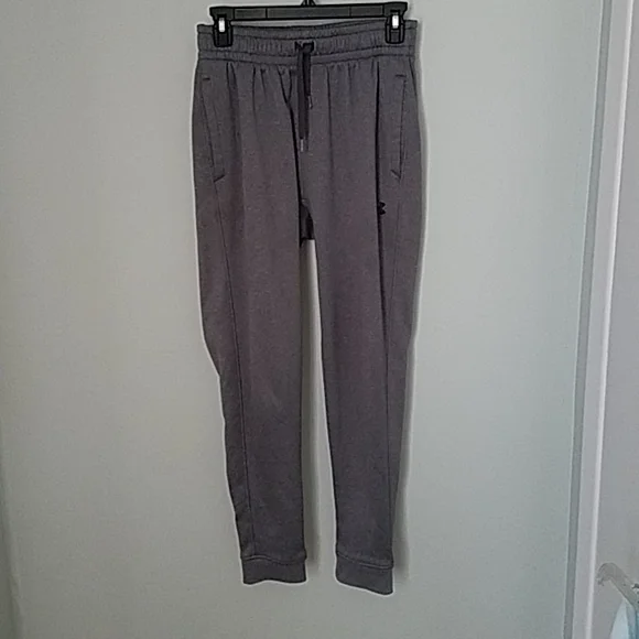 Under Armour Warm Fleece Jogger Active Fitted Pants Gray Size Small - Picture 1 of 9